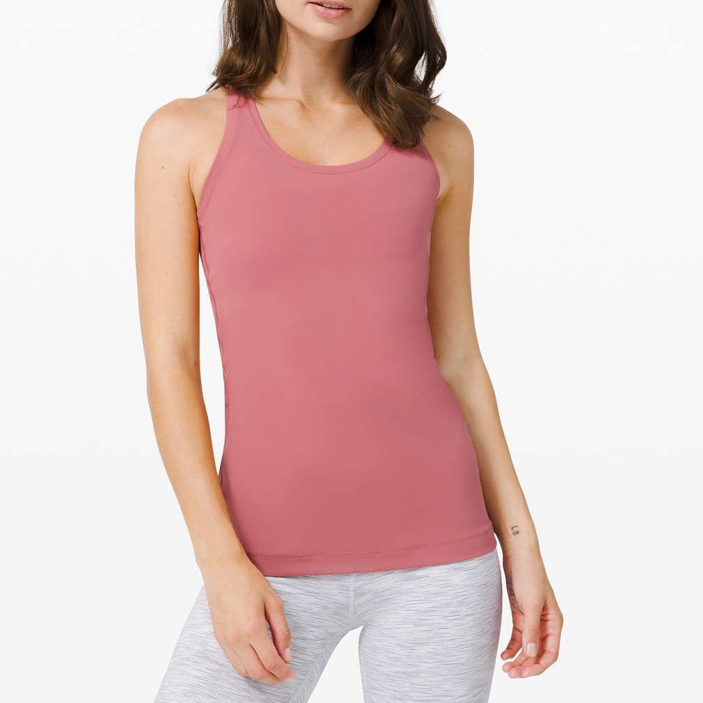 Lululemon cool racerback Nulu tank top in briar rose